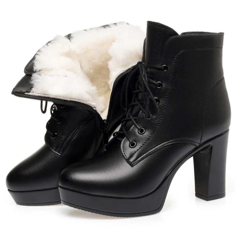 Velora Heat – Warmly lined heeled boot
