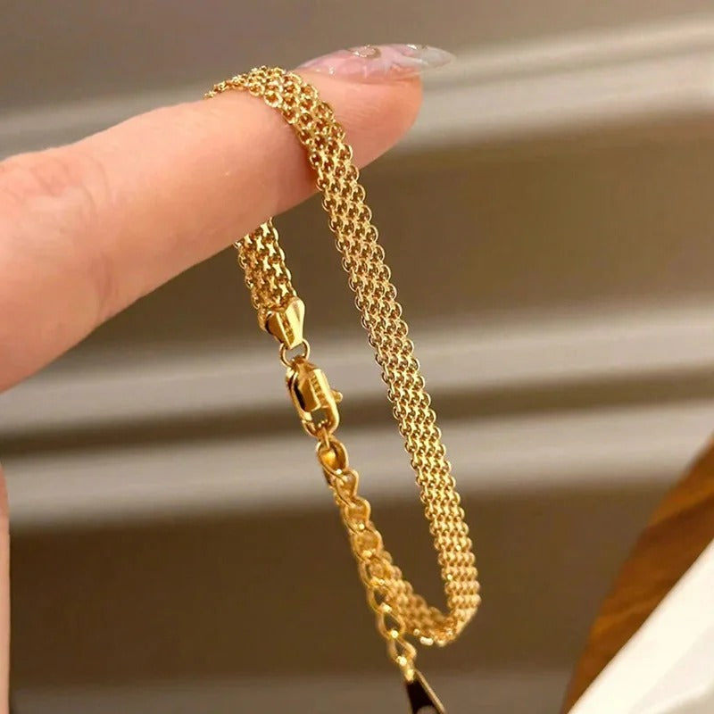 Exquisite web mesh bracelets for women