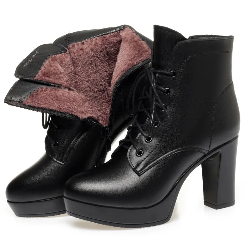 Velora Heat – Warmly lined heeled boot