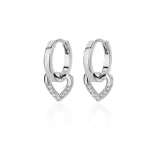 Hollow heart earrings for women