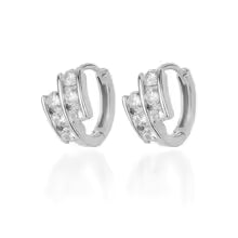 Hollow heart earrings for women