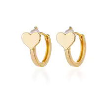 Hollow heart earrings for women