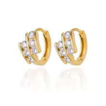 Hollow heart earrings for women