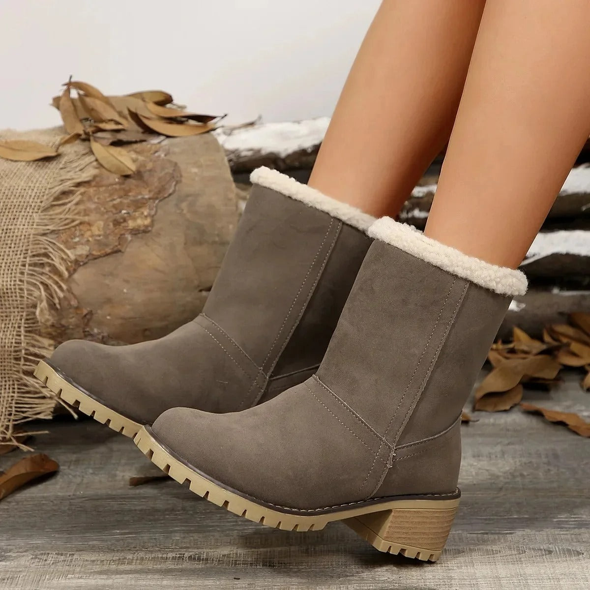 Nordic Warm – Lined winter ankle boot