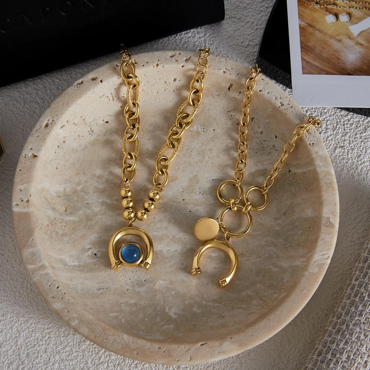 Double bracelet with pendants “dreams come true”