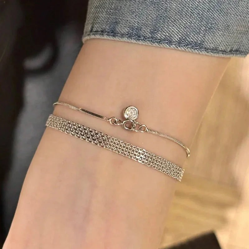 Exquisite web mesh bracelets for women