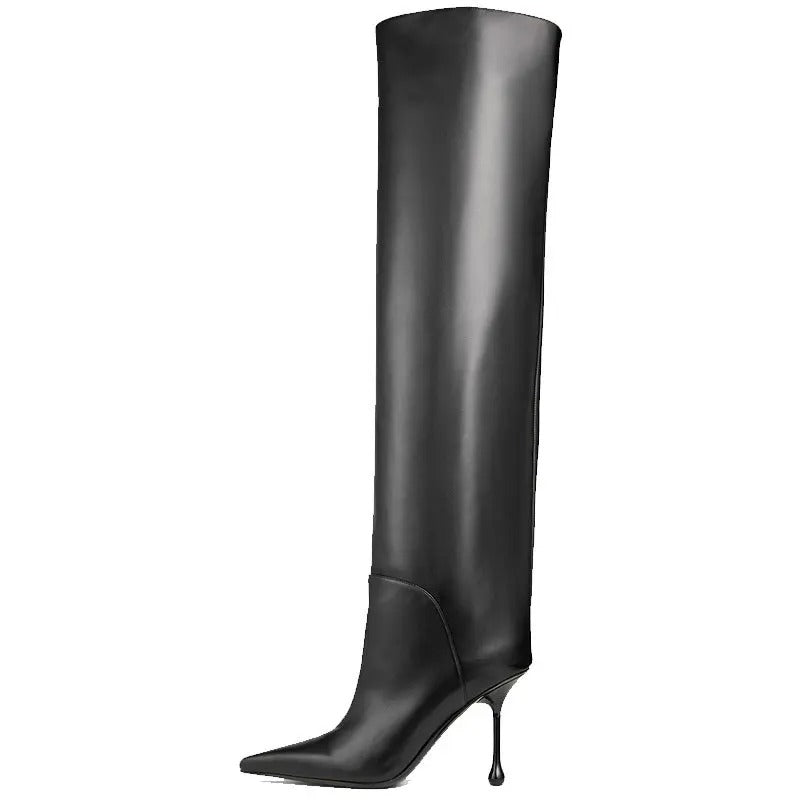 Avera High – Over-the-knee boots with stiletto heel 