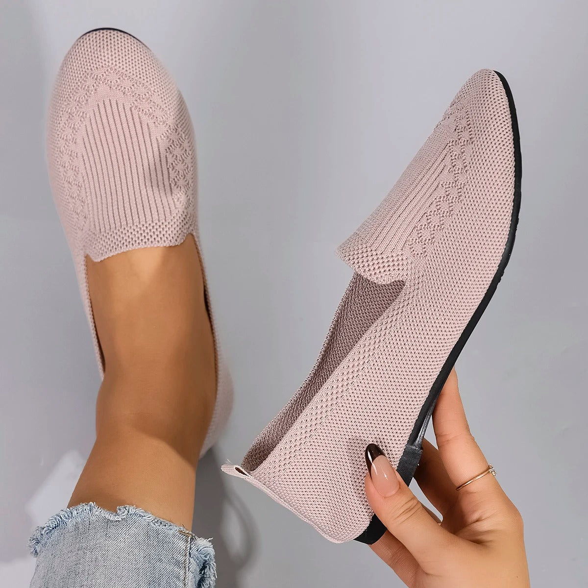 Leva Knit - Comfort Slip-On made of knit