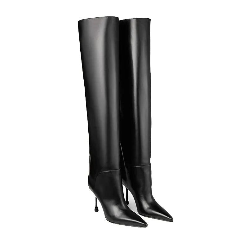 Avera High – Over-the-knee boots with stiletto heel 
