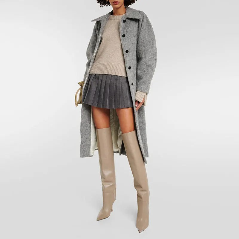 Avera High – Over-the-knee boots with stiletto heel 