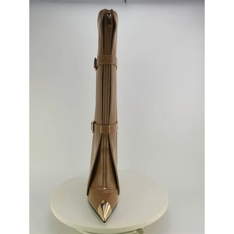 Ranea Bolt – High boots with metal elements