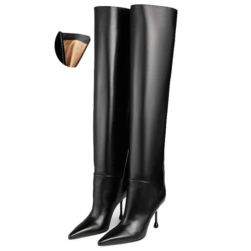 Avera High – Over-the-knee boots with stiletto heel 